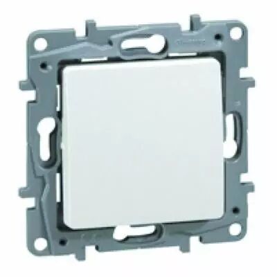 Mcanisme bouton poussoir - blanc - gamme Nilo