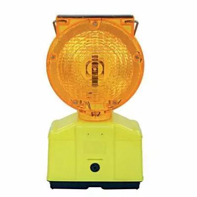 Lampe signalisation solaire   declenchement automatique 