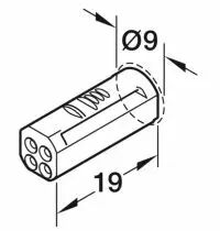 Spot à encastrer 12 leds Loox5 multiblanc 12 V ø 58 mm