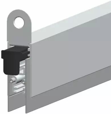 Plinthes automatique TS à joint silicone souple pour porte métallique