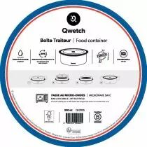 Boîte traiteur inox 900 ml