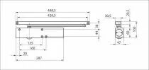 Ferme porte TS 5000 Softclose