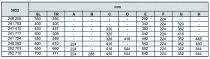 Coulisses à billes sortie totale DB 3832 EC / 25 - 36 kg - la paire