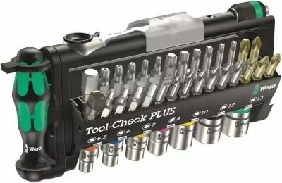 Set de 39 pices Tool-Check Plus
