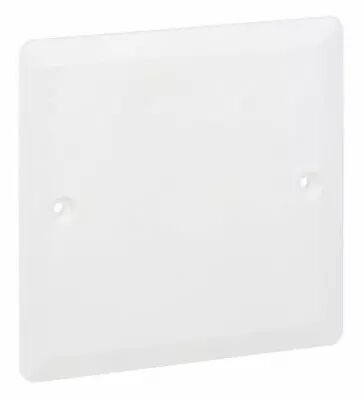 Couvercle universel carr pour bote Batibox - blanc