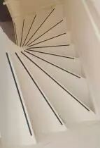 Profil d'escalier à encastrer