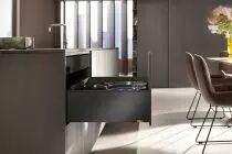 MYLEGRA hauteur M : 90 mm - ext look carbone / int noir carbone mat