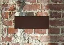 MYLEGRA hauteur C : 177 mm - ext rouille noble / int noir carbone mat