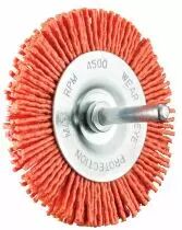 Brosse circulaire en nylon abrasif