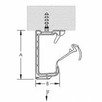 Attache flexible double pour câbles et conduits avec insert