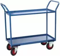 Servante polyvalente 2/3 plateaux tôle - charge 400 kg