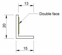 Profil PVC - P610