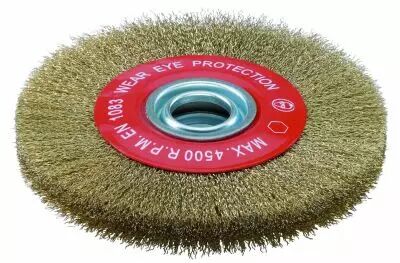 Brosse circulaire pour touret alsage  13  32 mm