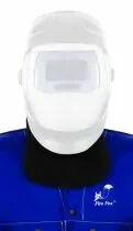 Protection cou cuir pour masque de soudure