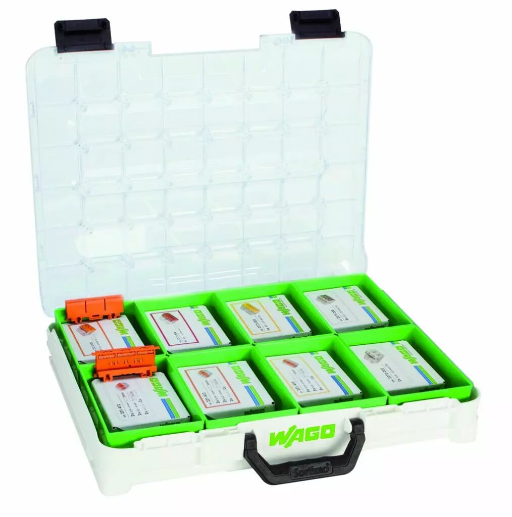 Mallette Bornes WAGO S221 - 200 Pièces (2E/3E/5E)