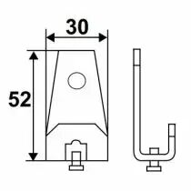 Butée pour arrêt - pour fer rond de 10 mm