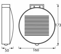 Endura Style Solar Tossa Wall