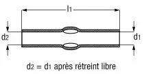 Manchon pré-isolé thermo-soudable