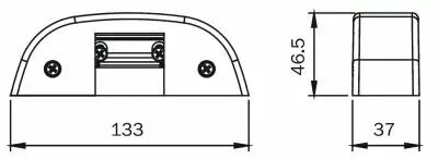 Gche lectrique pour antipanique Iso - non coupe-feu