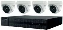 Kit vidéosurveillance 4 caméras dôme + enregistreur