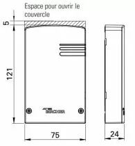 Récepteur radio pour XRF