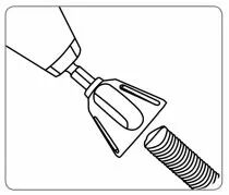 Outil de chanfrein externe - queue 6 pans