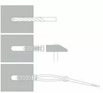 Embase à cheville