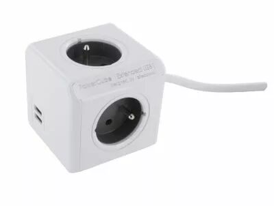 Bloc Powercube - blanc/gris