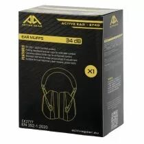 Casque antibruit premium Active ear SNR34