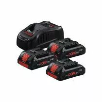 Pack batteries + chargeur ProCORE