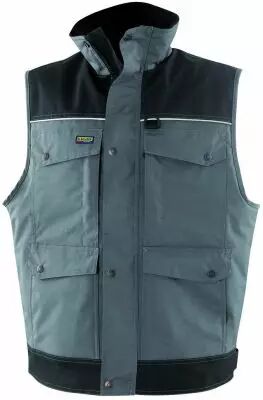 Gilet sans manches col polaire