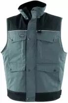 Gilet sans manches col polaire