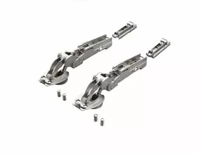 Set de 2 ferrures d'abatant Pacta