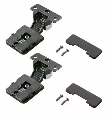Set 2 charnires Conecta  recouvrement total