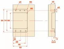 Set 2 inserts à visser DQG5