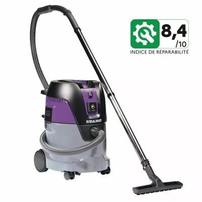 Aspirateurs industriels Sidamo DCP 25 S - eau et poussires cuve polythylne