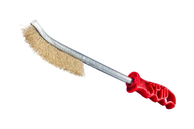 Brosse longue  main convexe acier