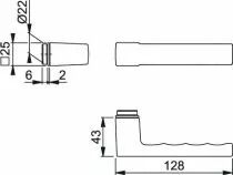 Ligne Toulon - b&eacute;quille double
