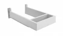 Sous-siphon en plastique rectangulaire pour tiroir 