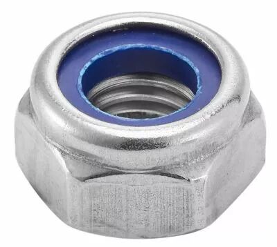 Ecrou hexagonal frein - inox A4 - DIN 985