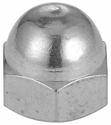 Ecrou borgne dcolett - inox A1 - NFE 27453