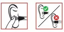 Bouchons d'oreilles Pinchfit SNR38