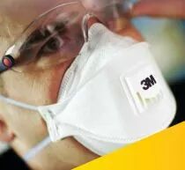 Masques pliables jetables FFP3 - 9332 - 3M