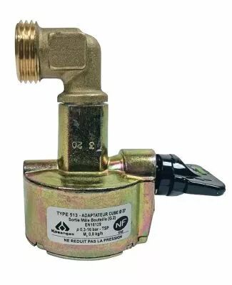 Rf. 18987 - robinet adaptateur pour bouteille Butagaz