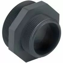 Mamelon réduit fileté PVC Pression