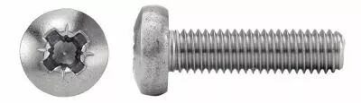 Vis tte cylindrique empreinte pozidriv - inox A2 - DIN 84