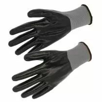 Gants nitrile enduit