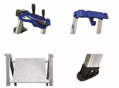 Escabeau en aluminium anodis� PRO 54