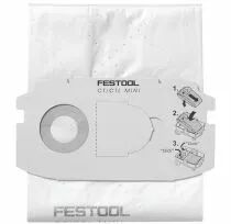 Lot de 5 sacs filtrants pour CTL Mini