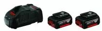 Pack 2 batteries GBA 18 V 5 A + chargeur